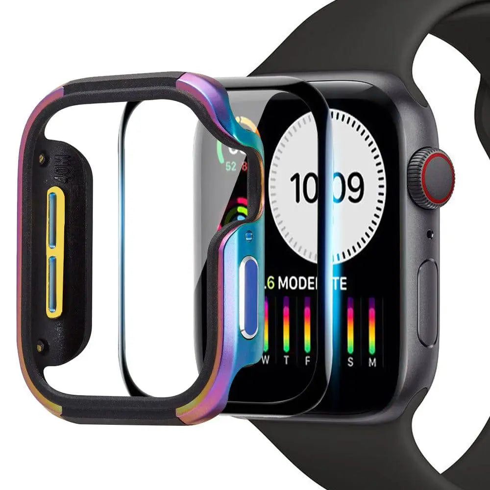 Apple Watch SE Series 6 Aluminum Screen Protector Case - Pinnacle Luxuries