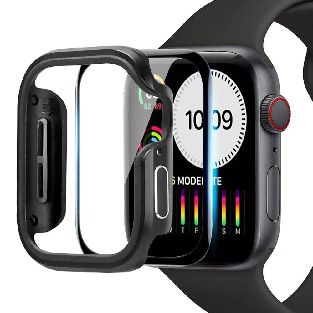 Apple Watch SE Series 6 Aluminum Screen Protector Case - Pinnacle Luxuries