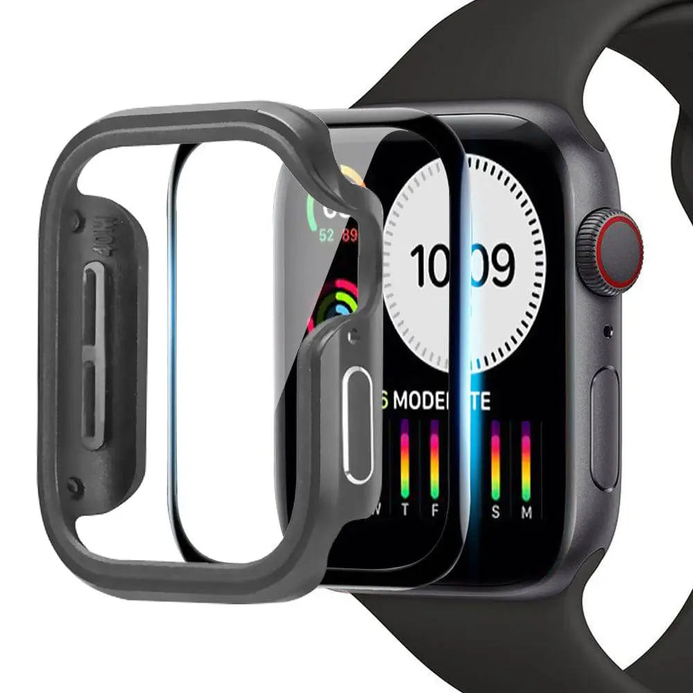 Apple Watch SE Series 6 Aluminum Screen Protector Case - Pinnacle Luxuries