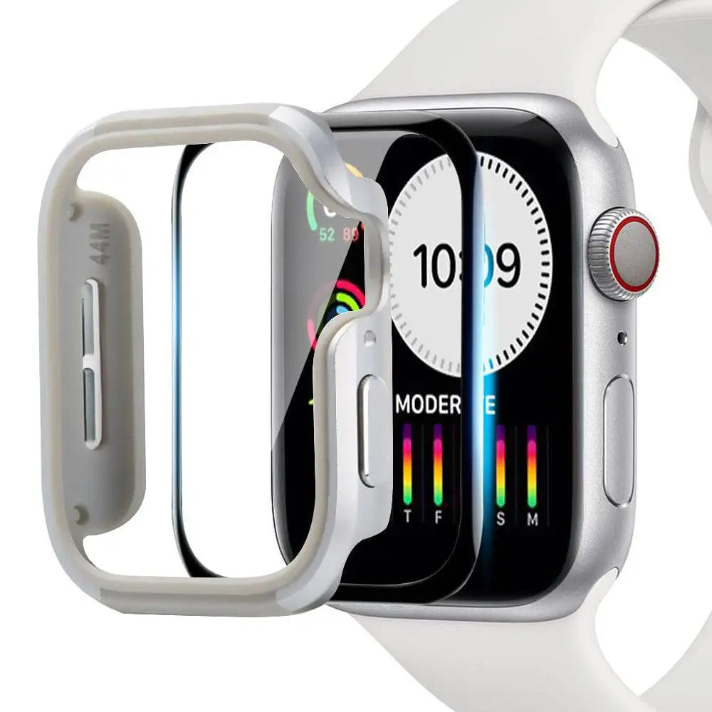 Apple Watch SE Series 6 Aluminum Screen Protector Case - Pinnacle Luxuries