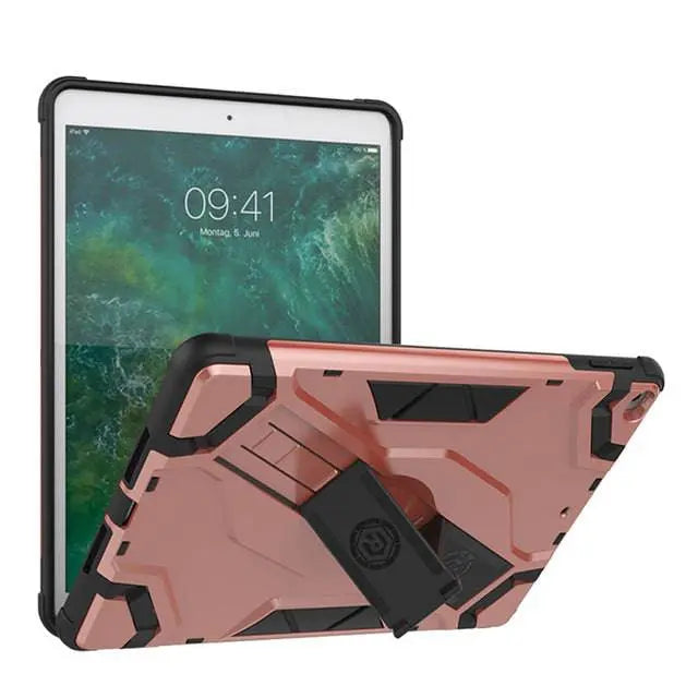 Apple iPad Air 9.7 Inch Heavy Duty Anti Shock Case Cover With Hand Strap Stand - Pinnacle Luxuries
