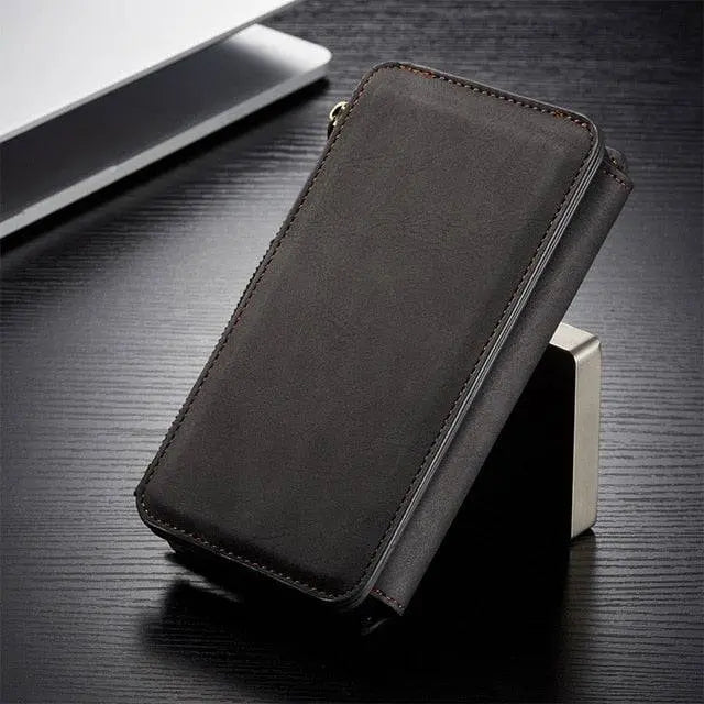 Leather Wallet Card Case For Apple iPhone 11/11 Pro/11 Pro Max - Pinnacle Luxuries
