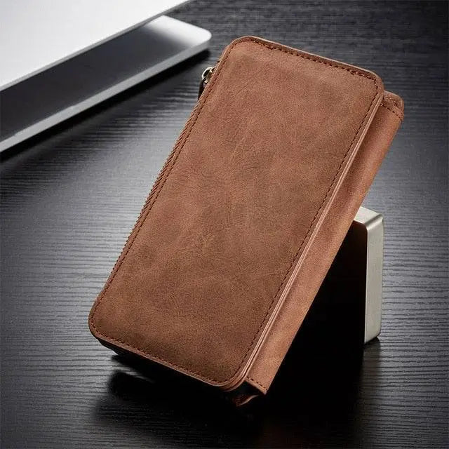 Leather Wallet Card Case For Apple iPhone 11/11 Pro/11 Pro Max - Pinnacle Luxuries