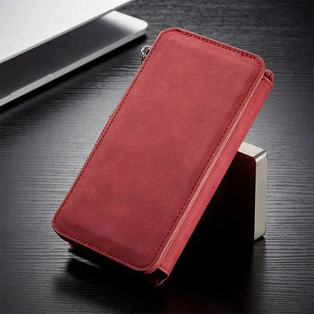 Leather Wallet Card Case For Apple iPhone 11/11 Pro/11 Pro Max - Pinnacle Luxuries