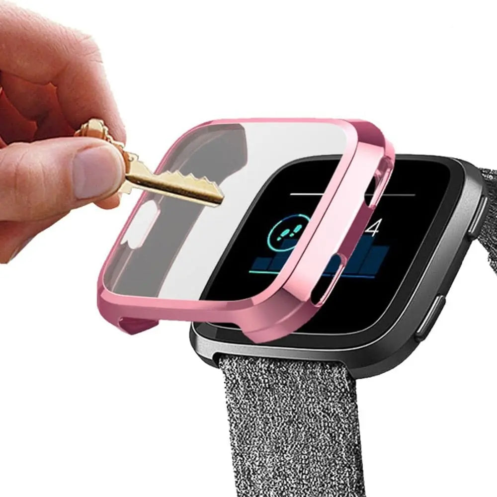 Fitbit Versa 2 Premium Screen Protector Case - Pinnacle Luxuries