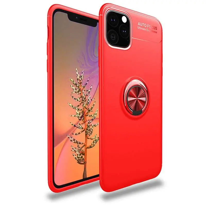 Magnetic Ring Anti-Shock Phone Case For iPhone 11 - Pinnacle Luxuries