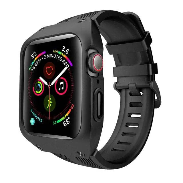 Apple Watch SE Series 6 Fortified Military Grade Case & Band - Pinnacle Luxuries