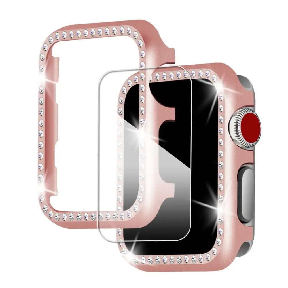 Apple Watch Series 4 5 6 Princess Case And Watch Band - Pinnacle Luxuries