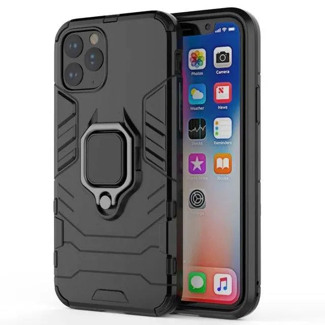 iPhone 11/11 Pro/11 Pro Max Ring Magnetic Protection Case - Pinnacle Luxuries