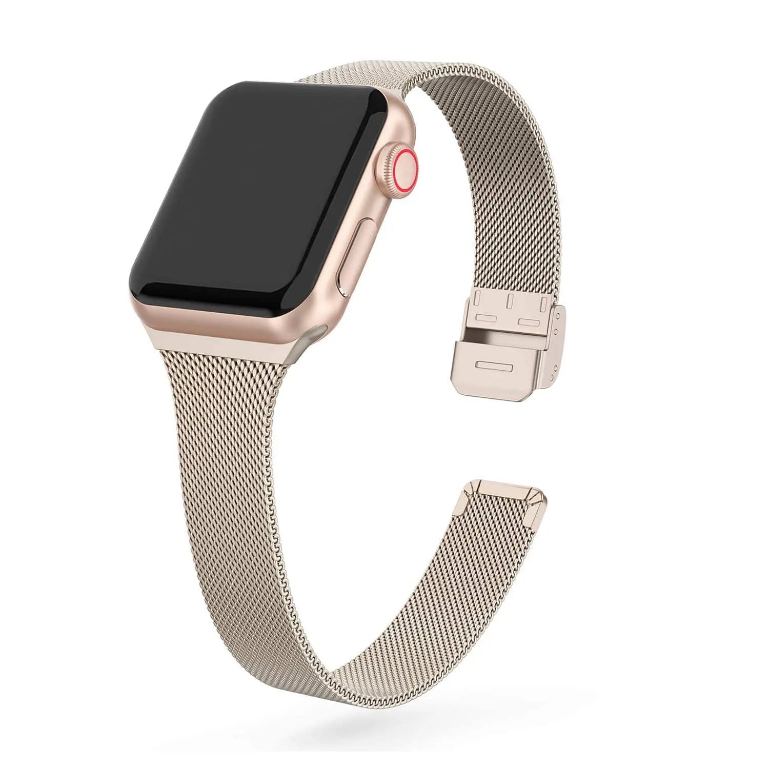 Premium Thin Stainless Steel Mesh Band For Apple Watch SE Series 6 Band - Pinnacle Luxuries