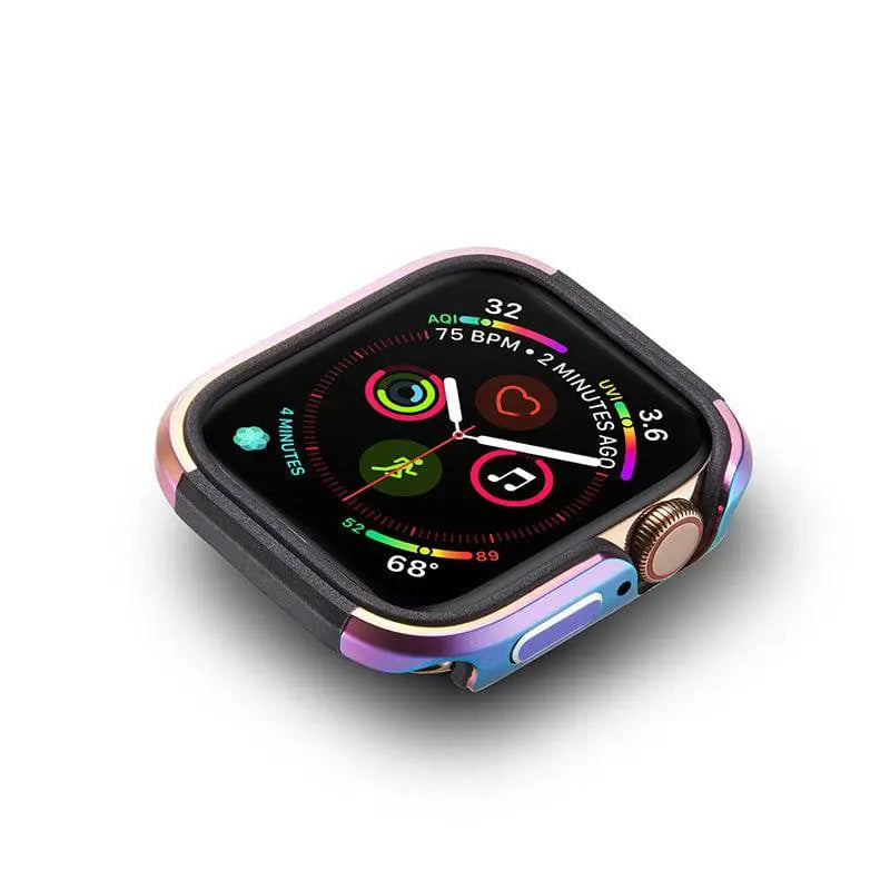 Apple Watch SE Series 6 Aluminum Screen Protector Case - Pinnacle Luxuries