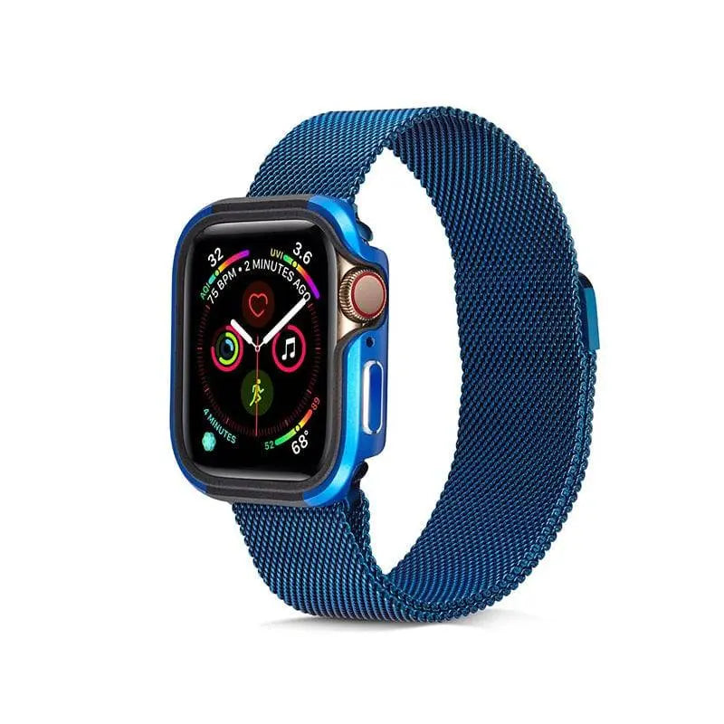 Apple Watch SE Series 6 Aluminum Screen Protector Case - Pinnacle Luxuries