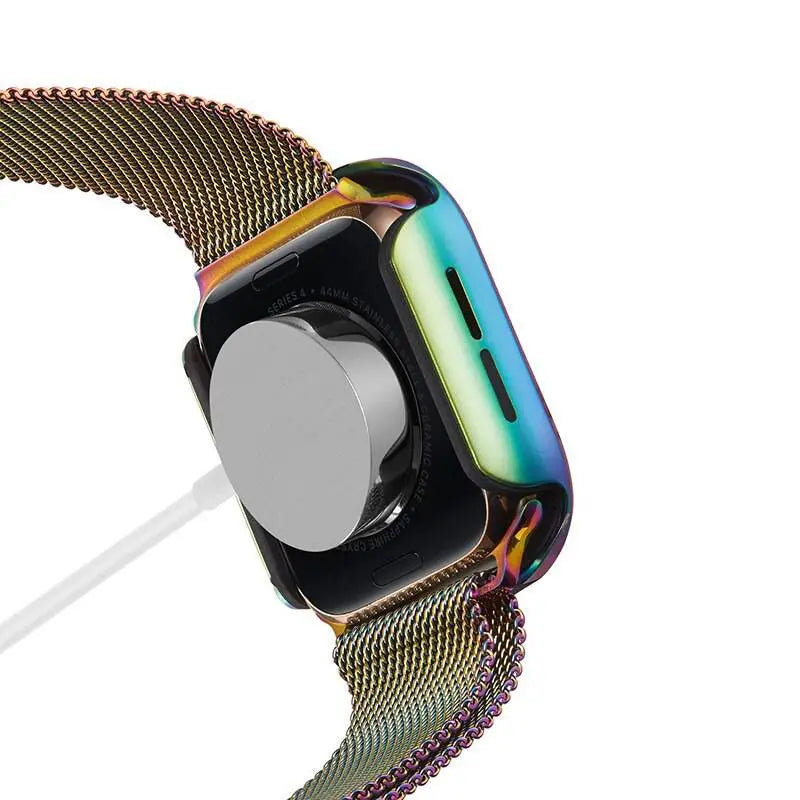 Apple Watch SE Series 6 Aluminum Screen Protector Case - Pinnacle Luxuries