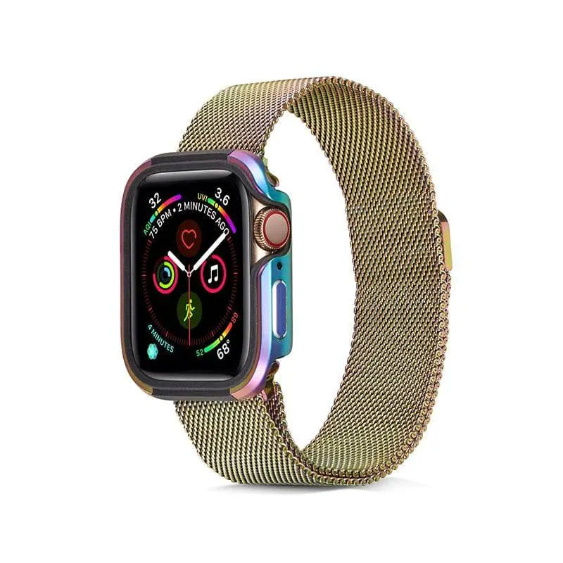 Apple Watch SE Series 6 Aluminum Screen Protector Case - Pinnacle Luxuries