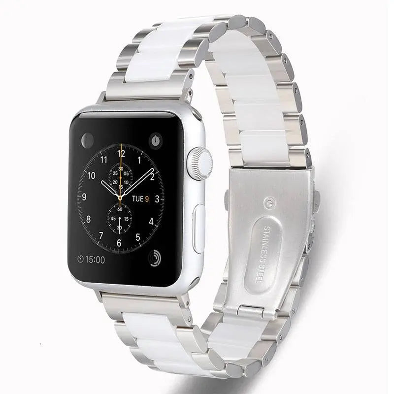 Custom Premium Grade Stainless Steel Apple Watch Band - Pinnacle Luxuries