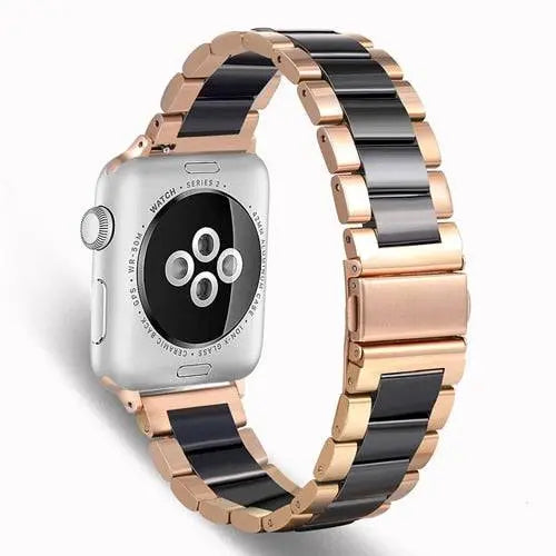 Custom Premium Grade Stainless Steel Apple Watch Band - Pinnacle Luxuries