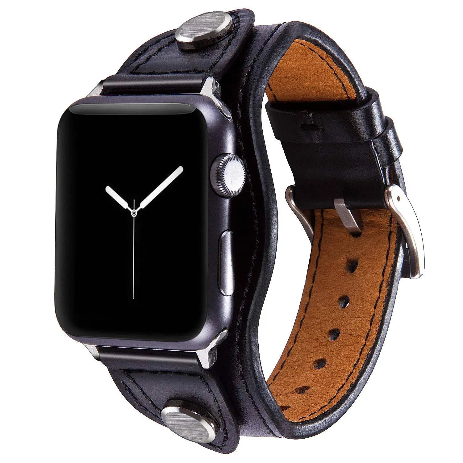 Premium Custom Genuine Cowhide Leather Apple Watch Band - Pinnacle Luxuries