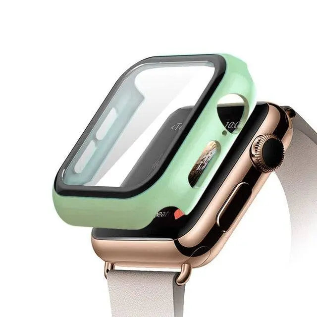 Custom Special Tempered Glass Watch Case For Apple Watch Series 1/2/3/4/5/6 - Pinnacle Luxuries