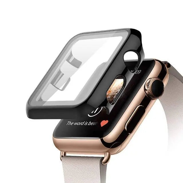 Custom Special Tempered Glass Watch Case For Apple Watch Series 1/2/3/4/5/6 - Pinnacle Luxuries