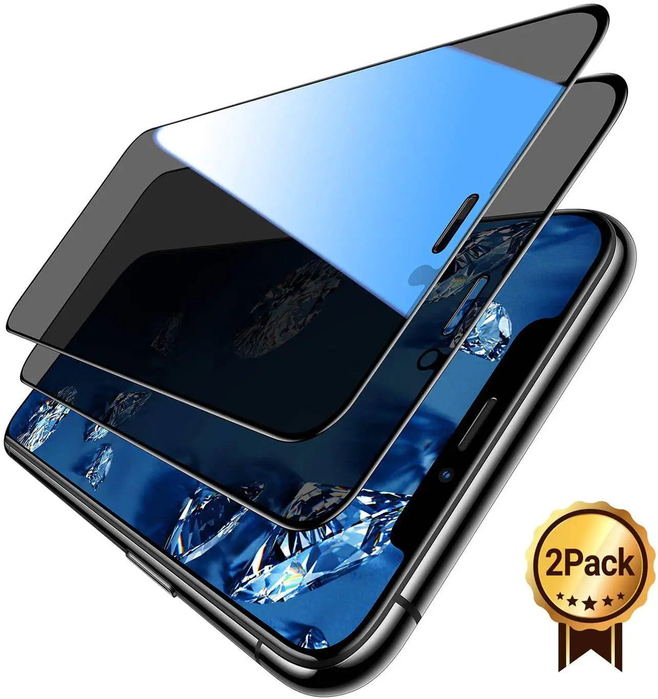 Ultra Privacy Invisible Shield Screen Protector For iPhone 12 11 Xs Max Pro X XR - Pinnacle Luxuries