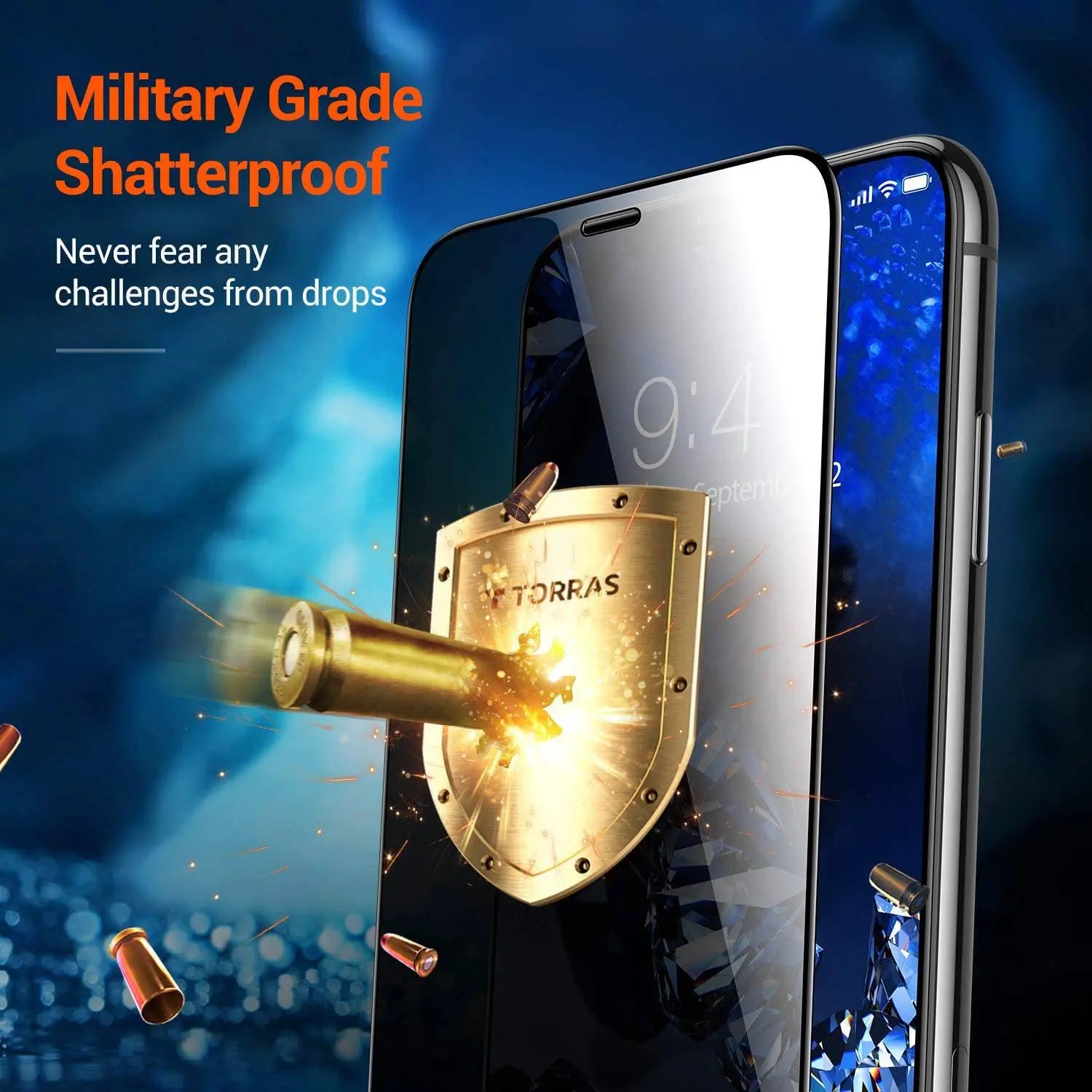 Ultra Privacy Invisible Shield Screen Protector For iPhone 12 11 Xs Max Pro X XR - Pinnacle Luxuries