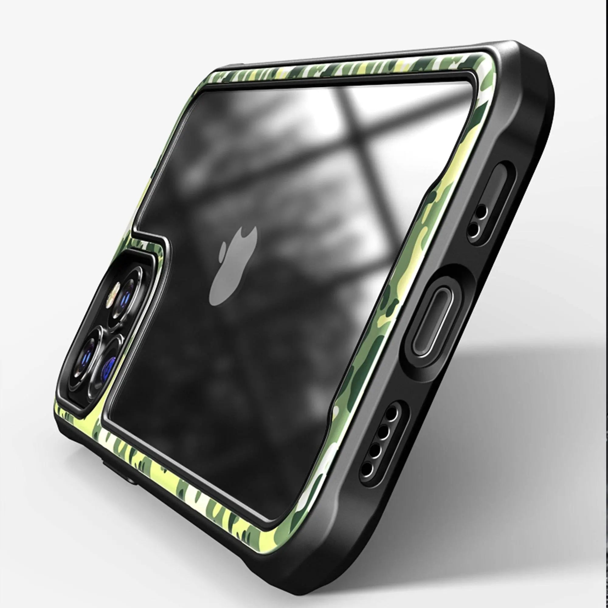 Military Camouflage Protective Case For iPhone 12 Pro Max Mini - Pinnacle Luxuries
