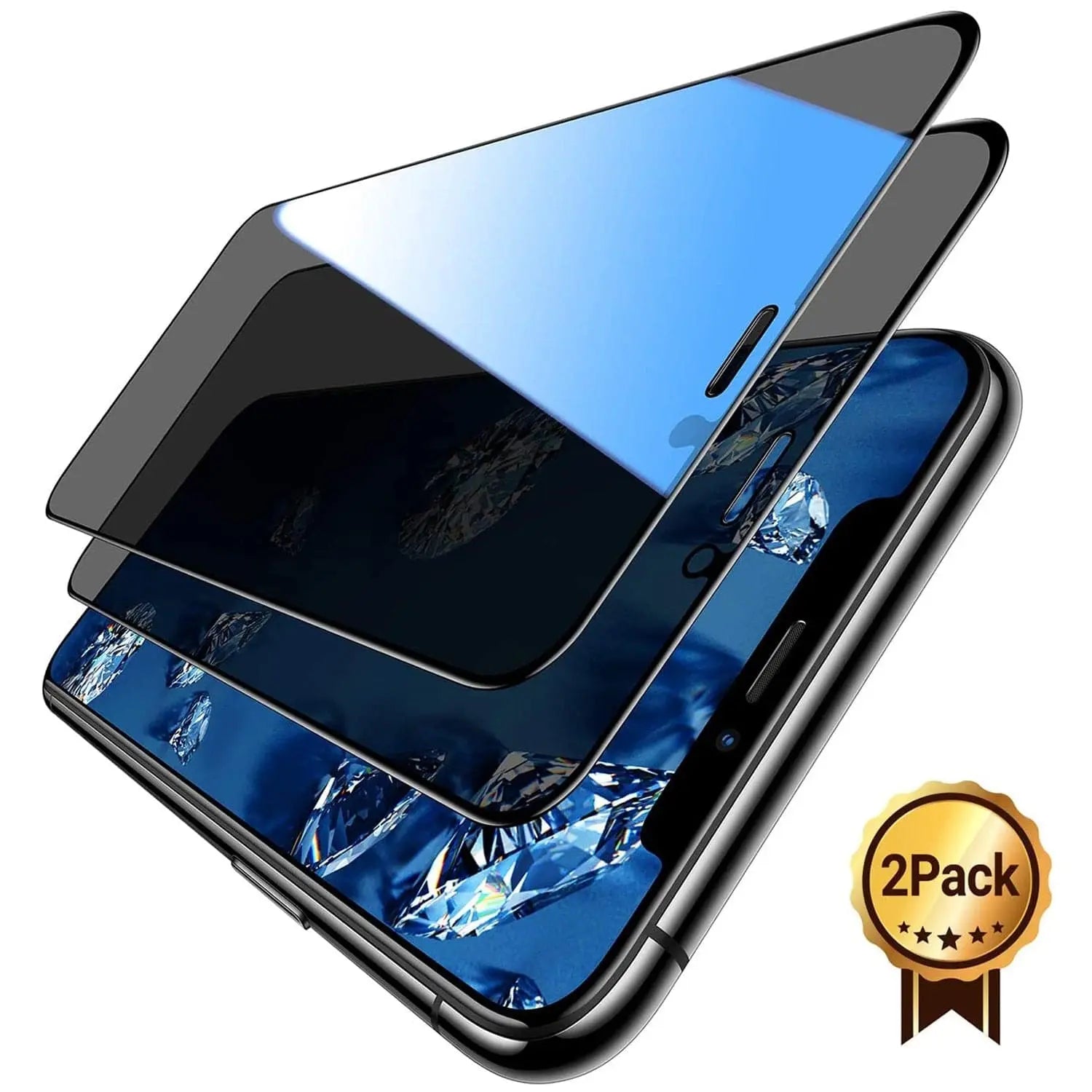 Ultra Privacy Invisible Shield Screen Protector For iPhone 12 11 Xs Max Pro X XR - Pinnacle Luxuries