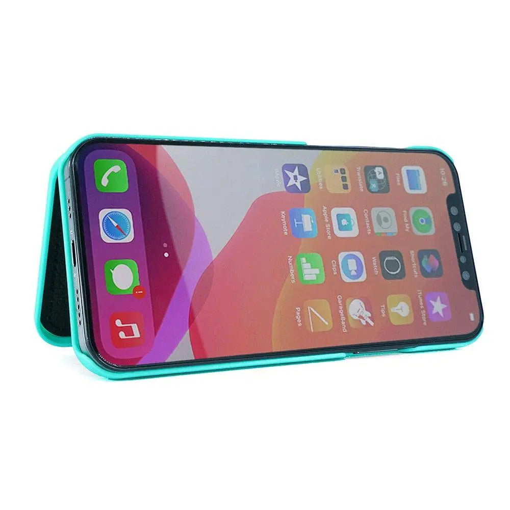 Apple iPhone 7/8/9/X/11/12 /12 Mini/ Pro/Pro Premium Custom Wallet Mirror Case - Pinnacle Luxuries