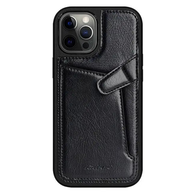 Pinnacle Custom Leather iPhone 12 Pro Max Mini Case - Pinnacle Luxuries