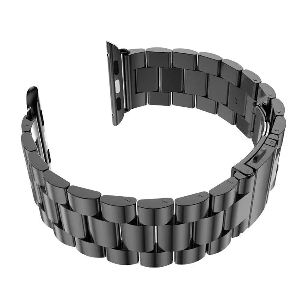 Premium Stainless Steel Mesh And Steel Link Bands 2 Pack For Apple Watch Series 7 - Pinnacle Luxuries