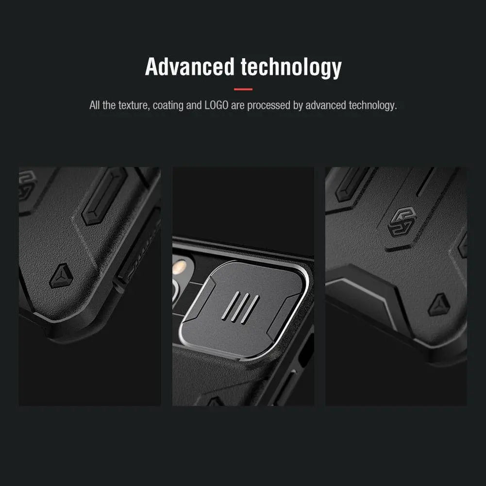 Ultimate iPhone Ring Stand Lens Tempered Glass Protection Case - Pinnacle Luxuries