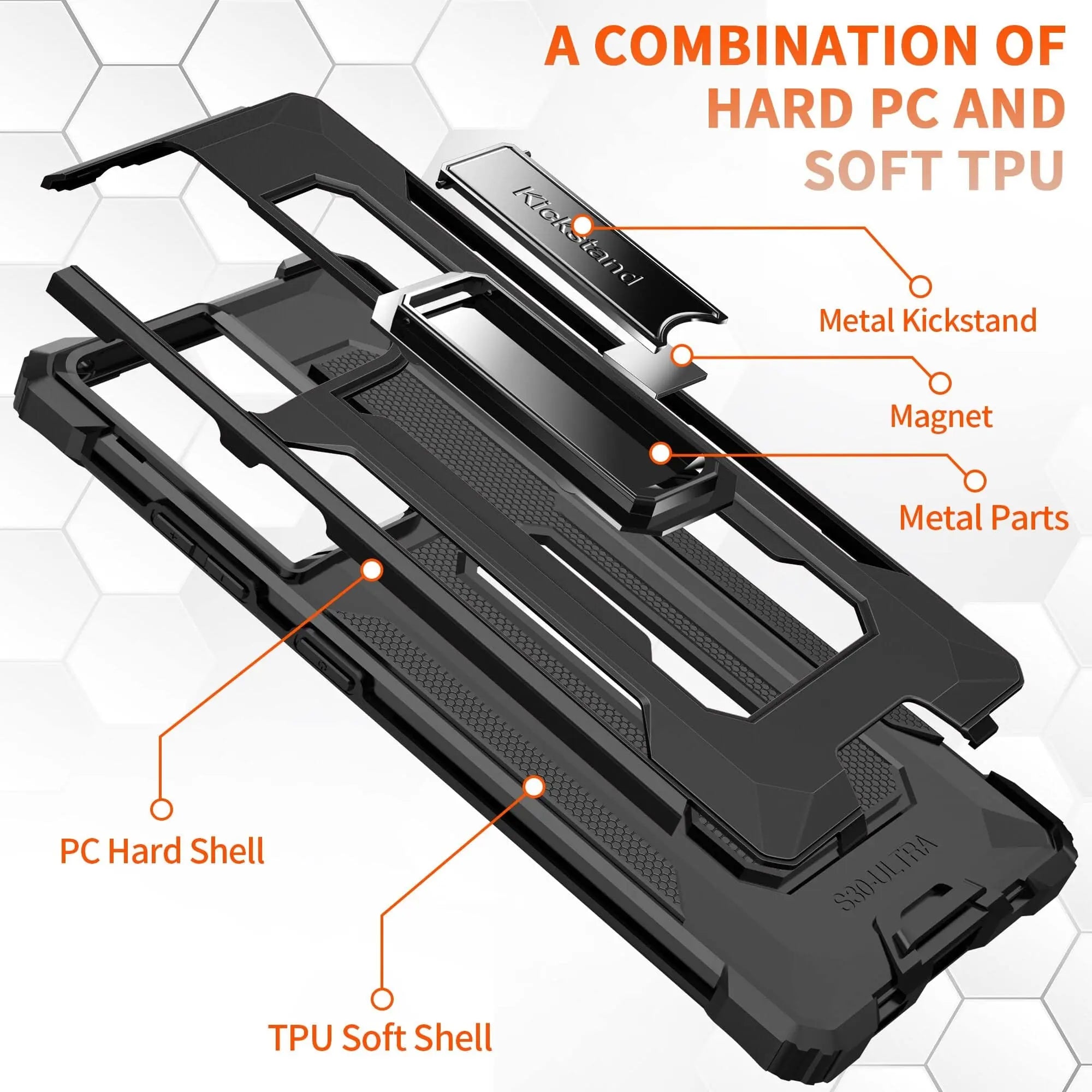 Epic Military Grade Kickstand Case For Samsung Galaxy - Pinnacle Luxuries