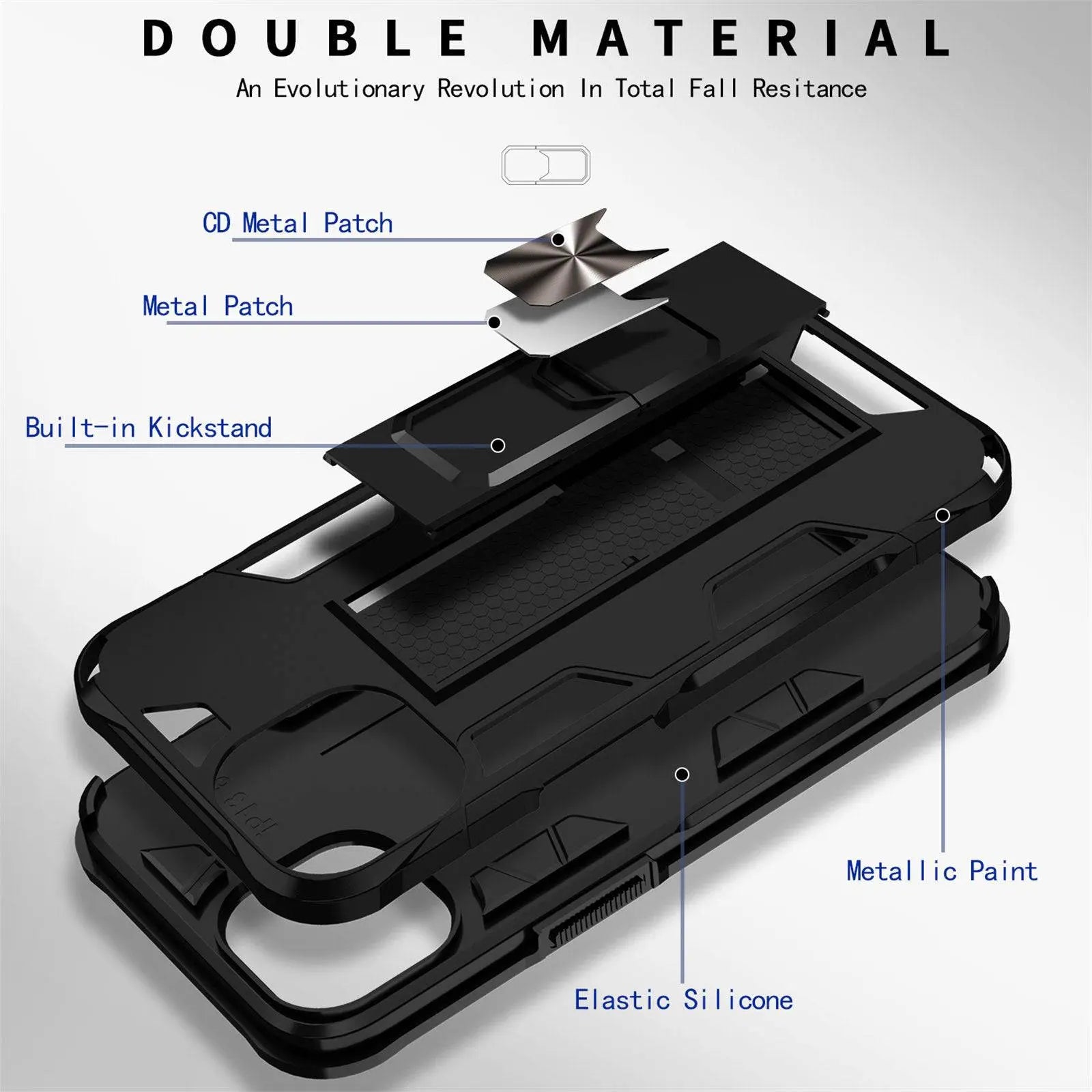 Rhino Tough Military Grade Case For iPhone 13 / 13 Pro / 13 Pro Max / 13 Mini - Pinnacle Luxuries