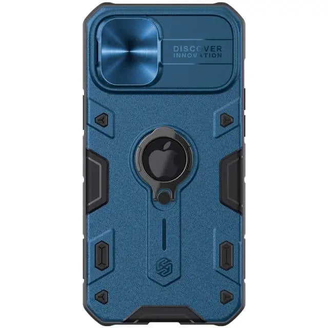 Ultimate Ring Stand Lens Protection Case For iPhone 13 / 13 Pro / 13 Pro Max / 13 Mini - Pinnacle Luxuries