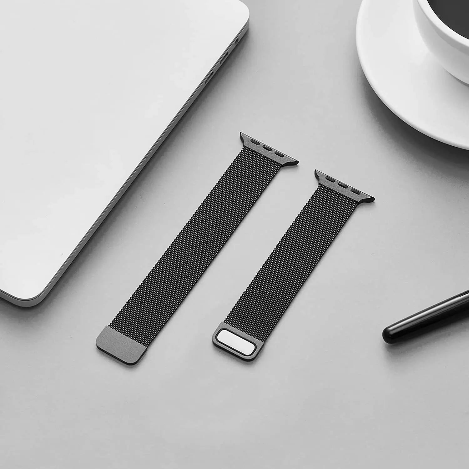 Premium Steel Mesh Loop Band For Apple Watch Series 7 - Pinnacle Luxuries