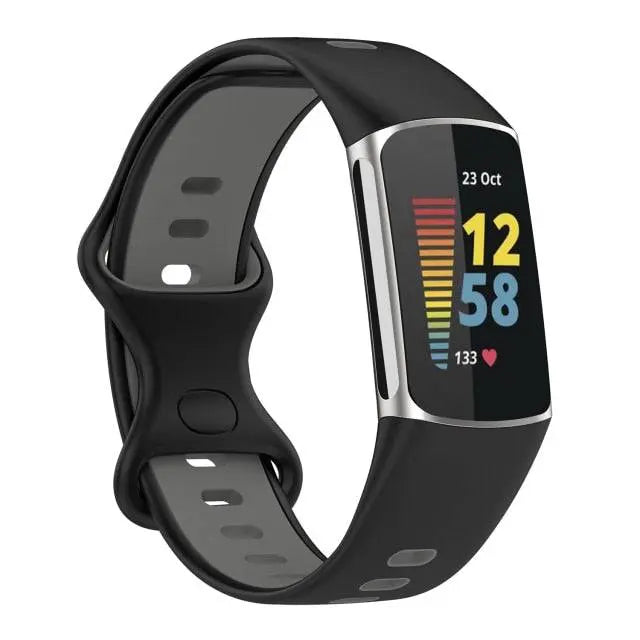 Pinnacle Silicone Sport Band For Fitbit Charge 5 - Pinnacle Luxuries