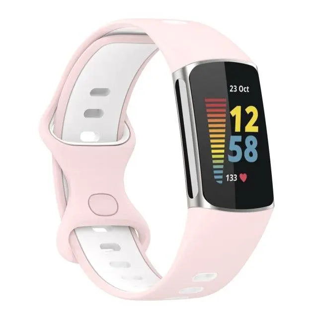 Pinnacle Silicone Sport Band For Fitbit Charge 5 - Pinnacle Luxuries