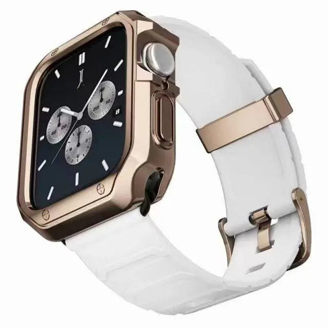 Ultimate Titan Band And Case Protection For Apple Watch Series 1/2/3/4/5/6/7 - Pinnacle Luxuries