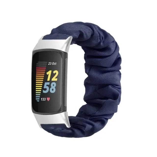 Scrunch Watch Band For Fitbit Charge 5 - Pinnacle Luxuries