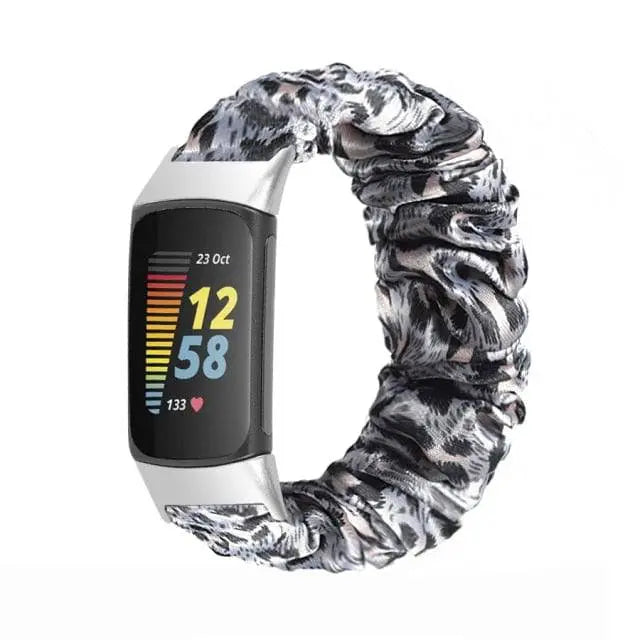 Scrunch Watch Band For Fitbit Charge 5 - Pinnacle Luxuries