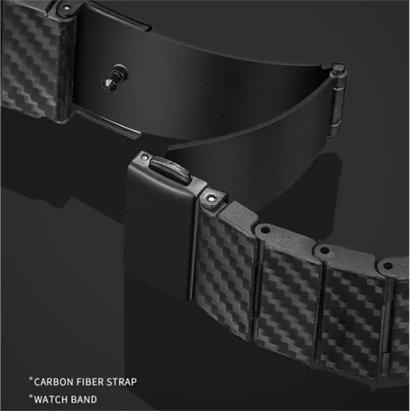 Phantom Carbon Fiber Band For Samsung Galaxy Watch 20mm 22mm - Pinnacle Luxuries