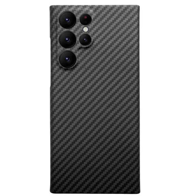 Pinnacle Aramid Carbon Fiber Case For Samsung Galaxy S22 Ultra S21 Ultra Plus - Pinnacle Luxuries