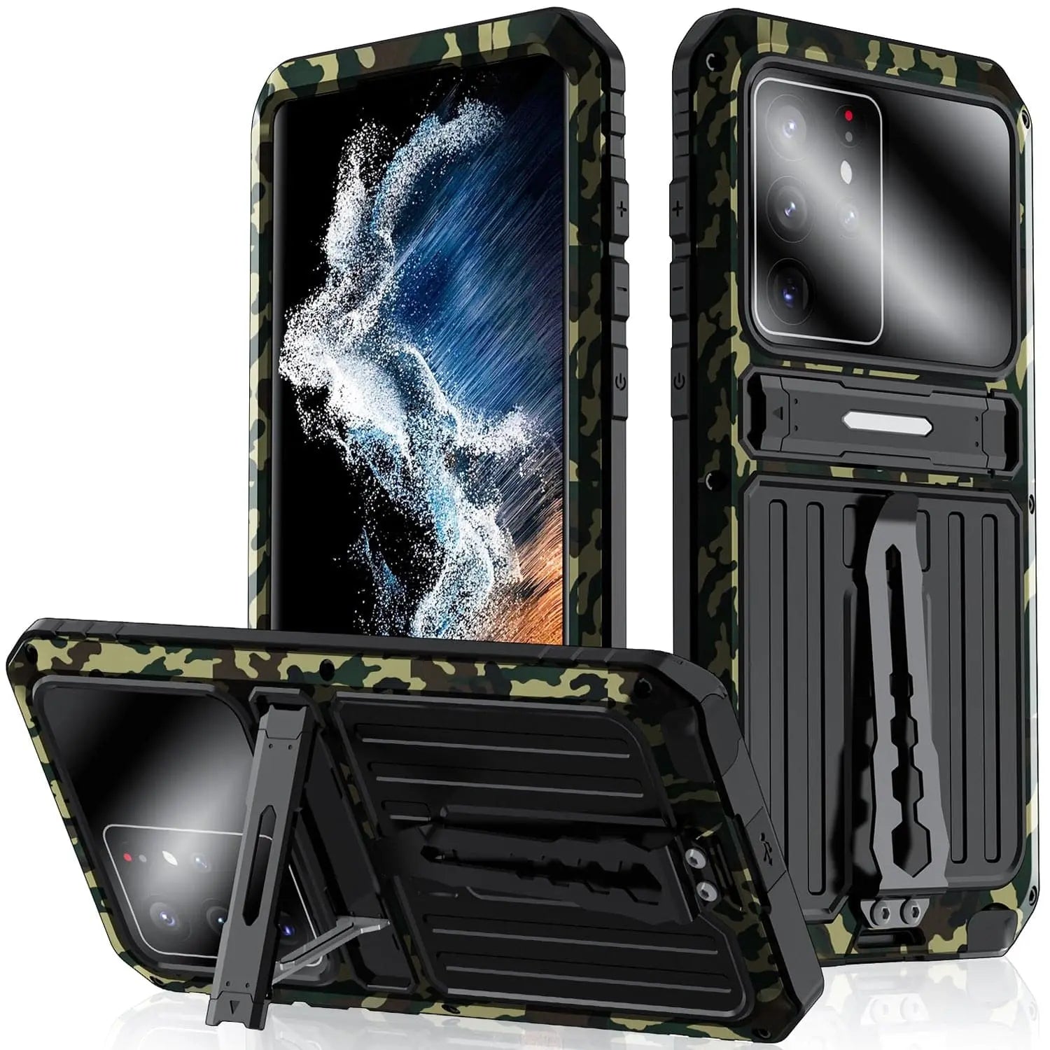 Peak Pinnacle Heavy Duty Military 360 Case For Samsung Galaxy S22 - Pinnacle Luxuries