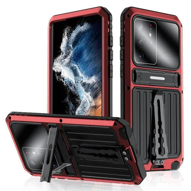 Peak Pinnacle Heavy Duty Military 360 Case For Samsung Galaxy S22 - Pinnacle Luxuries