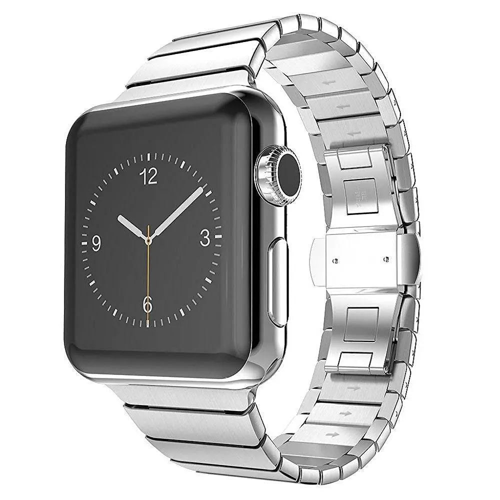 Centurion Stainless Steel Apple Watch Band - Pinnacle Luxuries