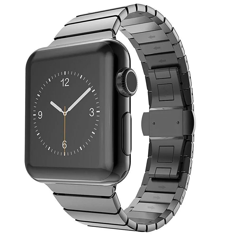 Centurion Stainless Steel Apple Watch Band - Pinnacle Luxuries