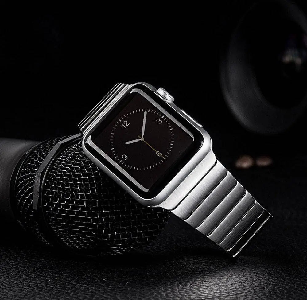 Centurion Stainless Steel Apple Watch Band - Pinnacle Luxuries