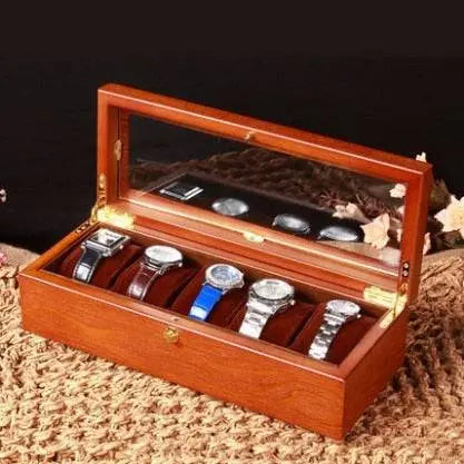 Vintage Wooden Collectors Case - Pinnacle Luxuries