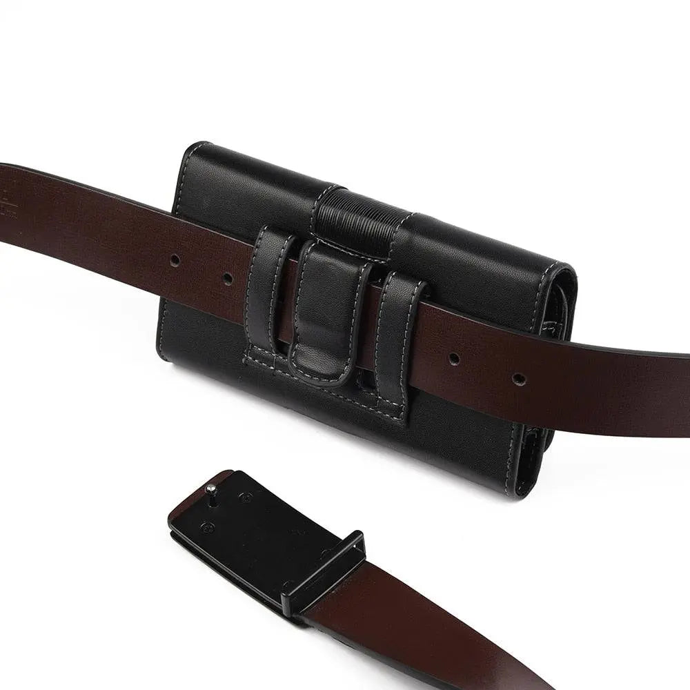 Titan Leather Case For Apple iPhone - Pinnacle Luxuries
