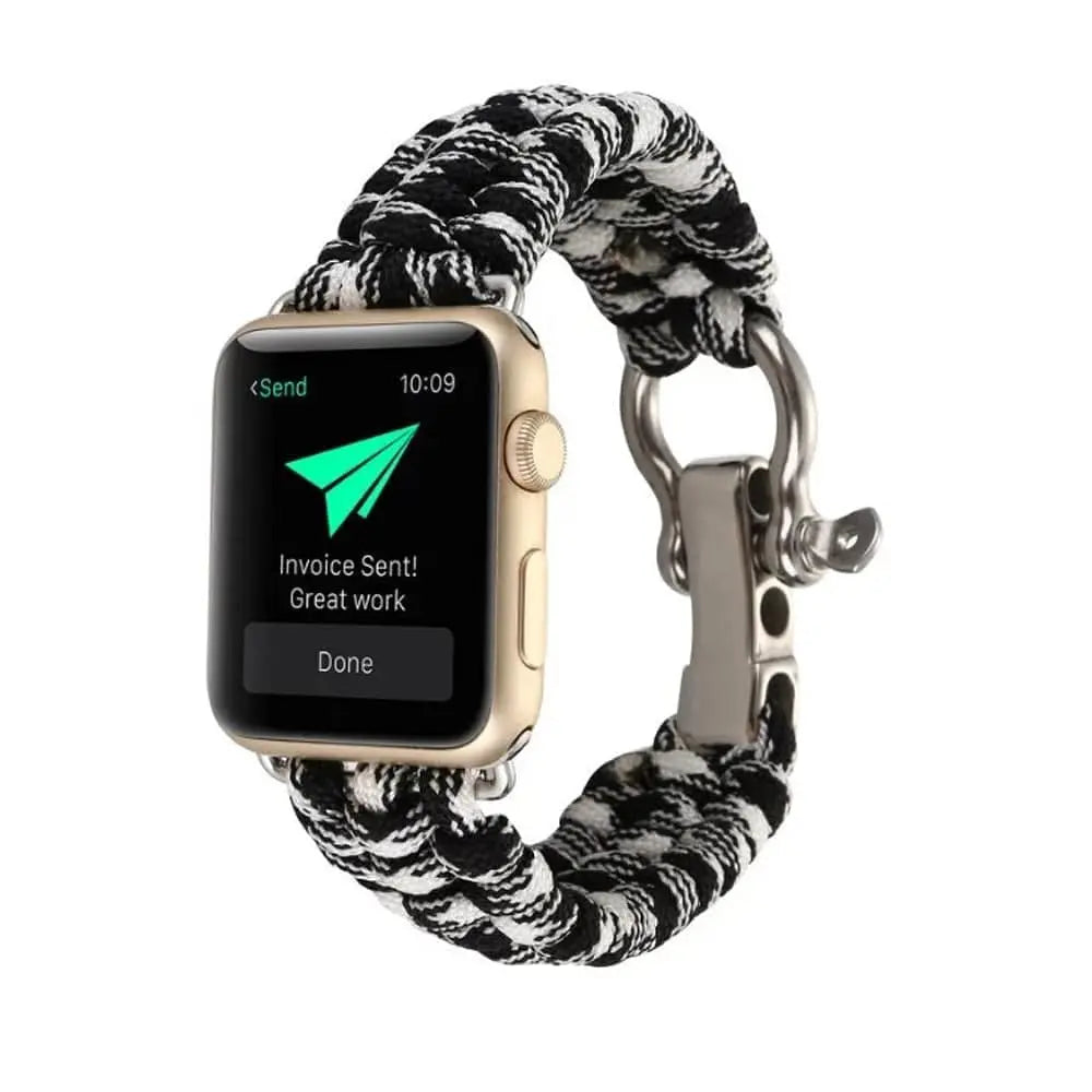 Paracord Apple Watch Band - Pinnacle Luxuries